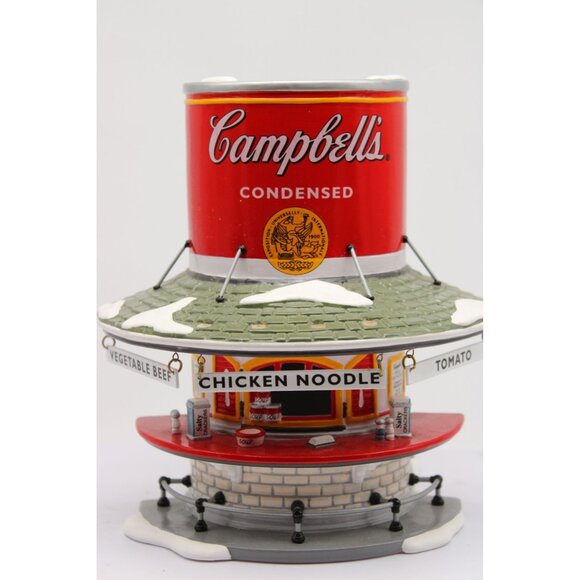 Dept 56 Snow Village - Campbell's Soup Counter - Picture 1 of 8